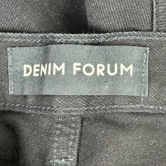 Denim Forum Joni High Rise Loose Jeans Black - Picture 5 of 11